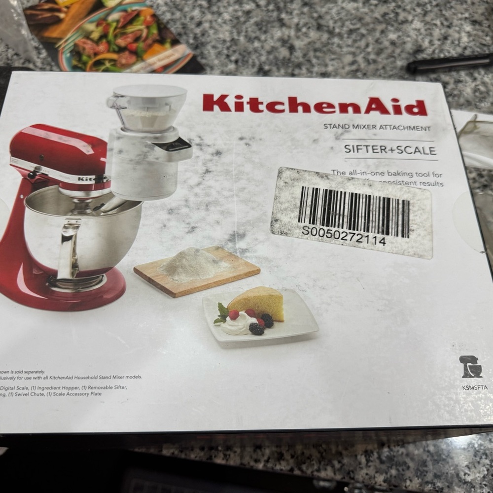 KitchenAid Stand Mixer Attachment  Sifter and Scale ONLY